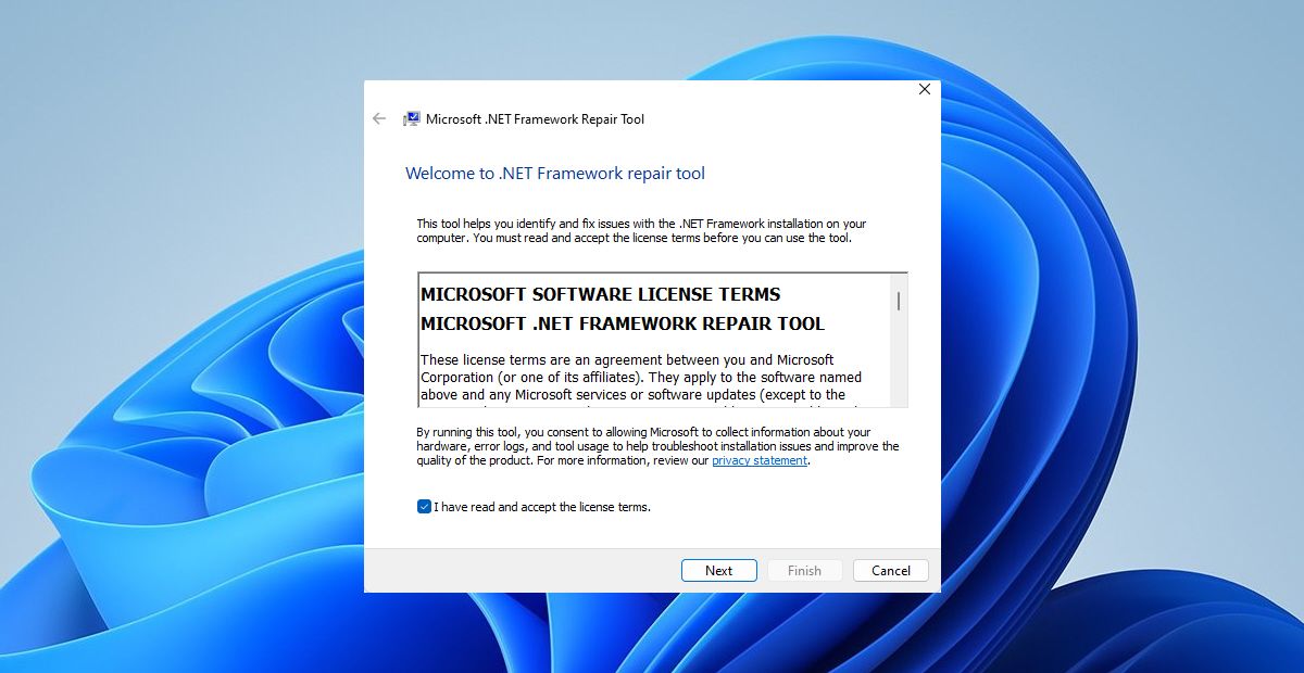 Microsoft NET Framework 工具设置