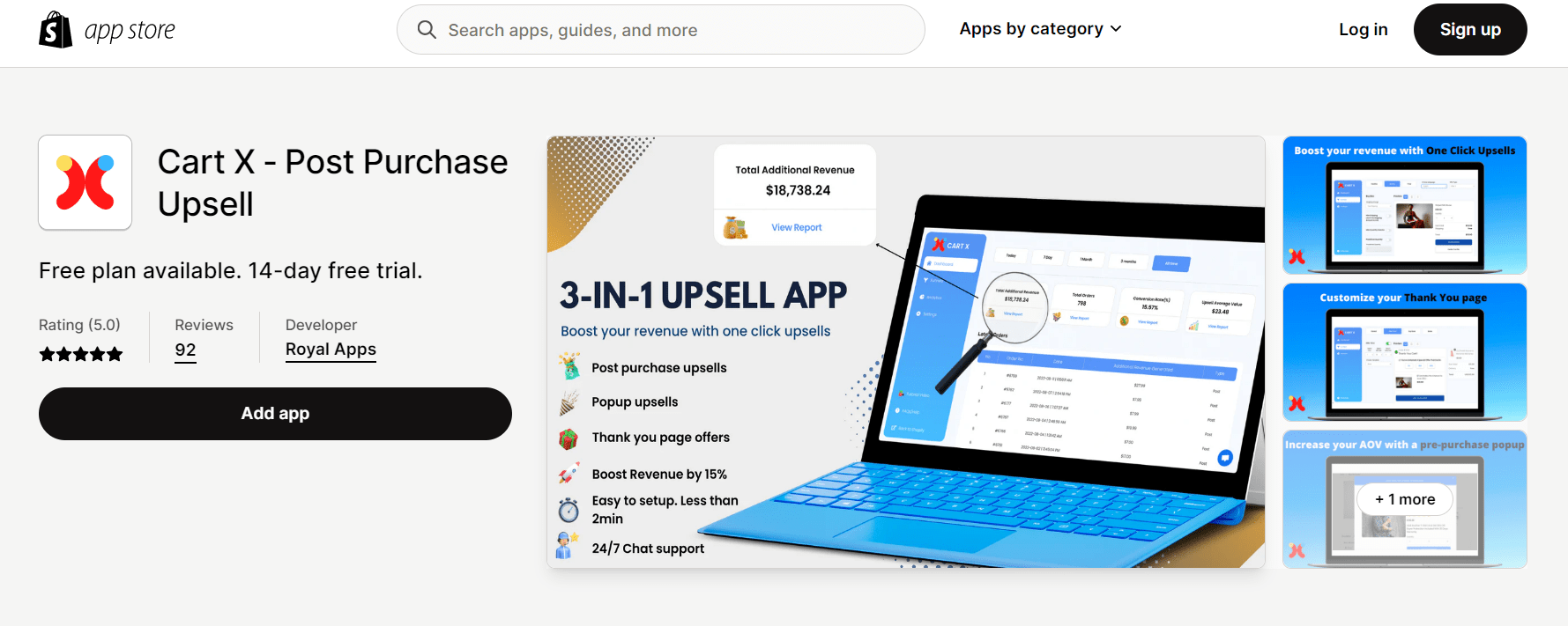 CartX 购买后应用程序