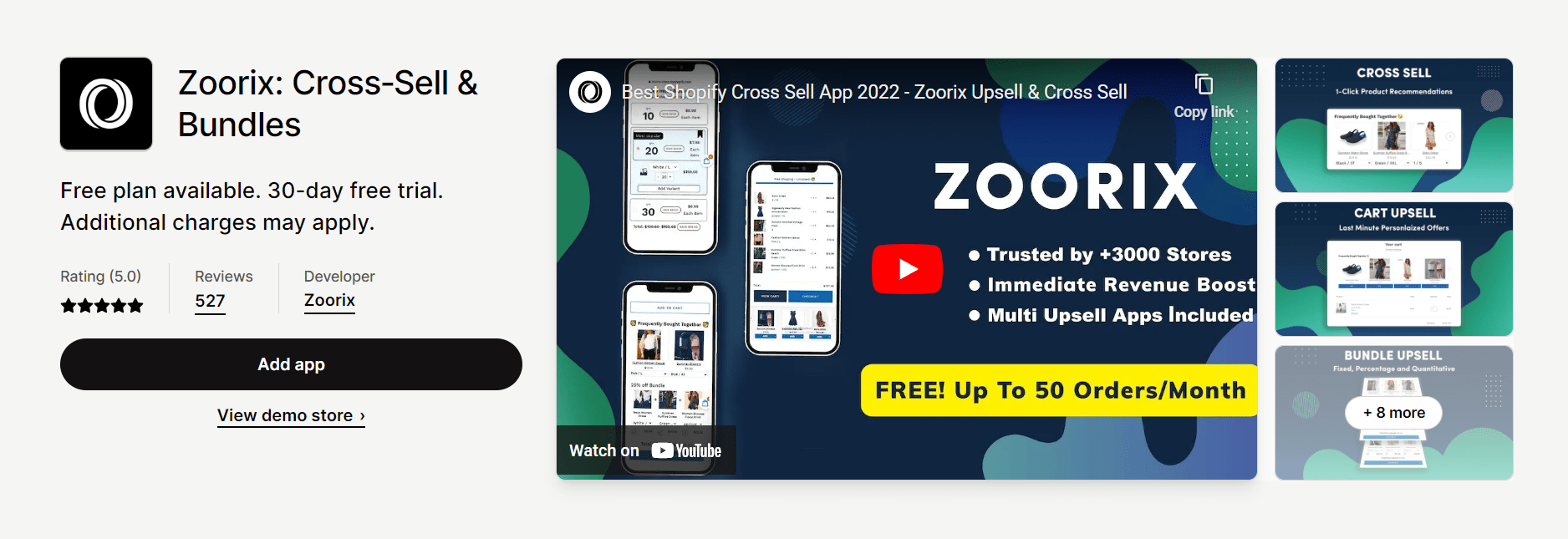 Zoorix 交叉销售