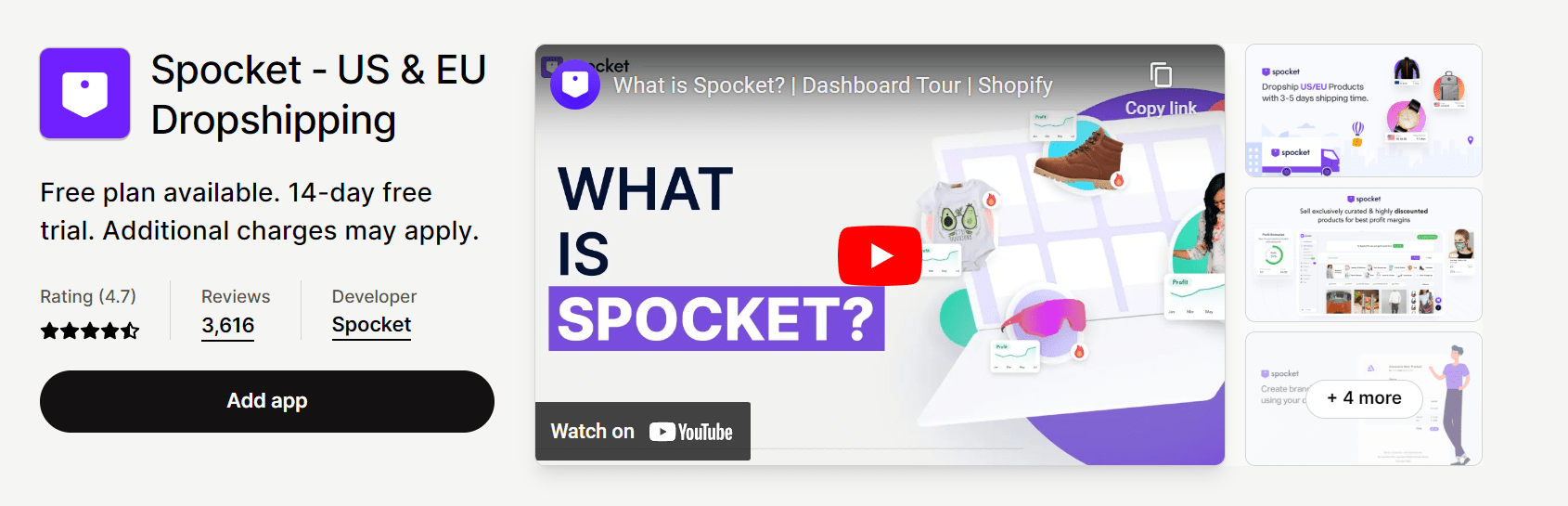 Spocket Aliexpress 代发货应用程序