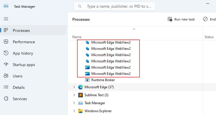 Microsoft Edge WebView2 流程