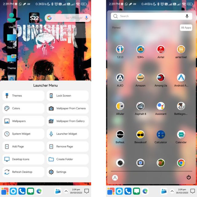 电脑风格家庭启动器