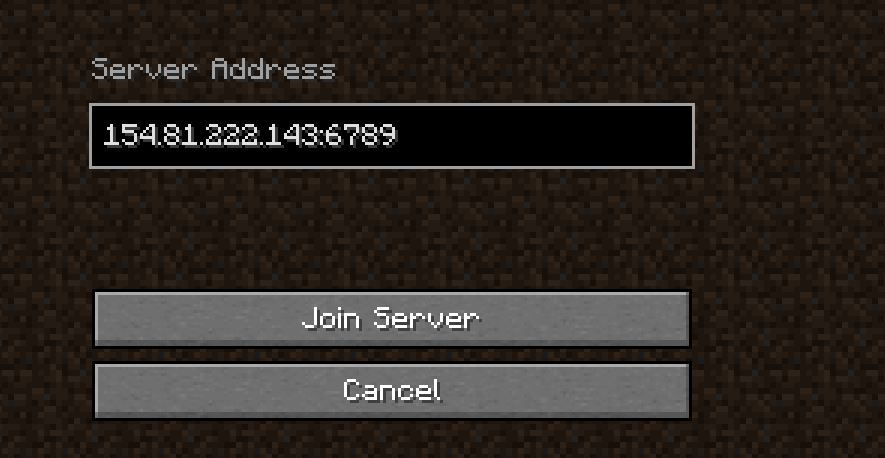 添加服务器地址以加入 Minecraft 中的 LAN 服务器