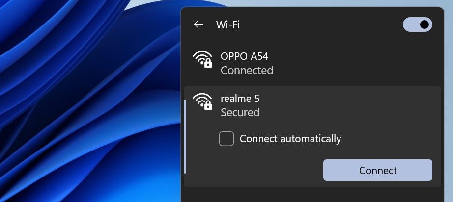 在 Windows 上取消选中 Wi-Fi 网络的自动连接权限