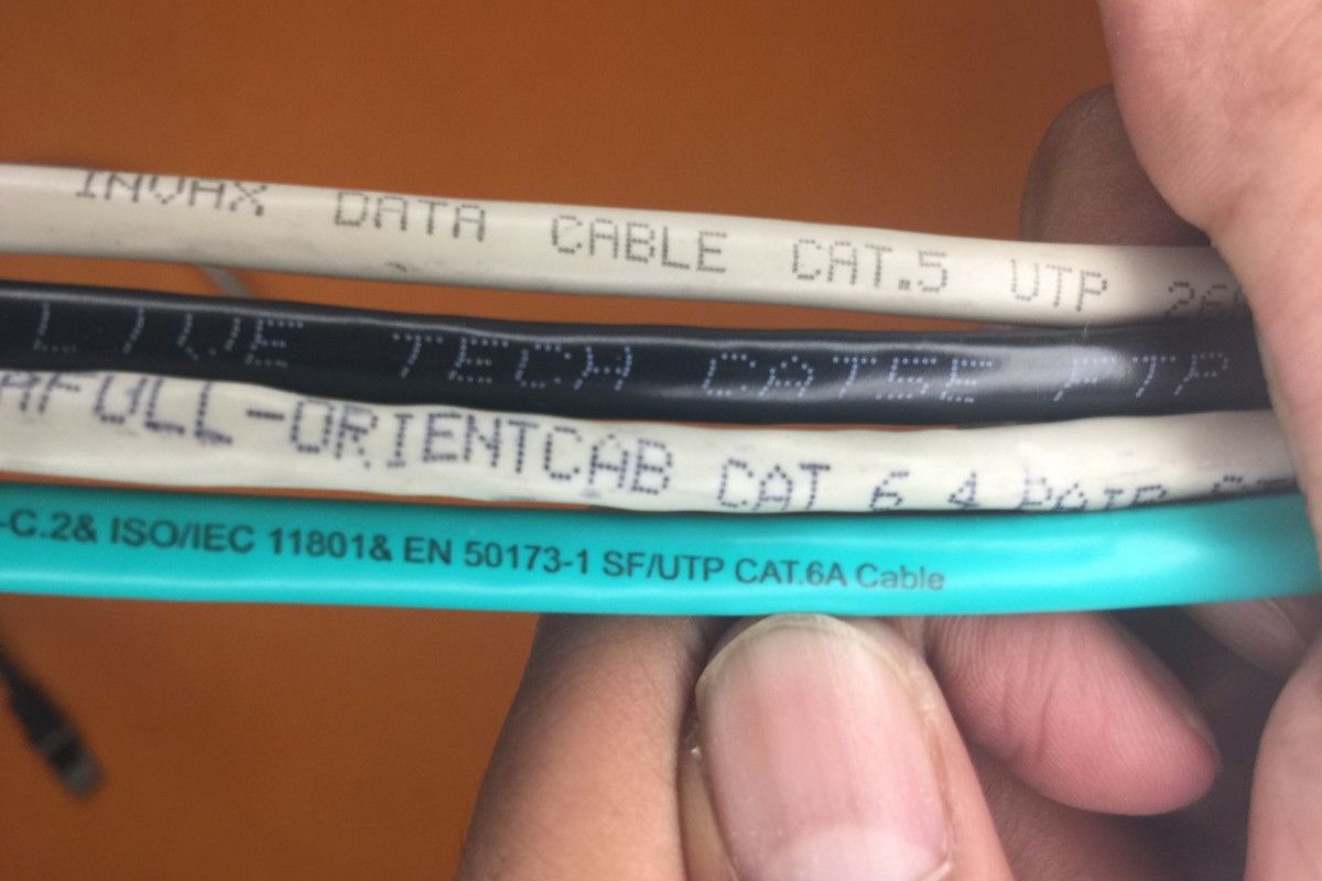 CAT5、CAT5e、CAT6、CAT6A 以太网电缆