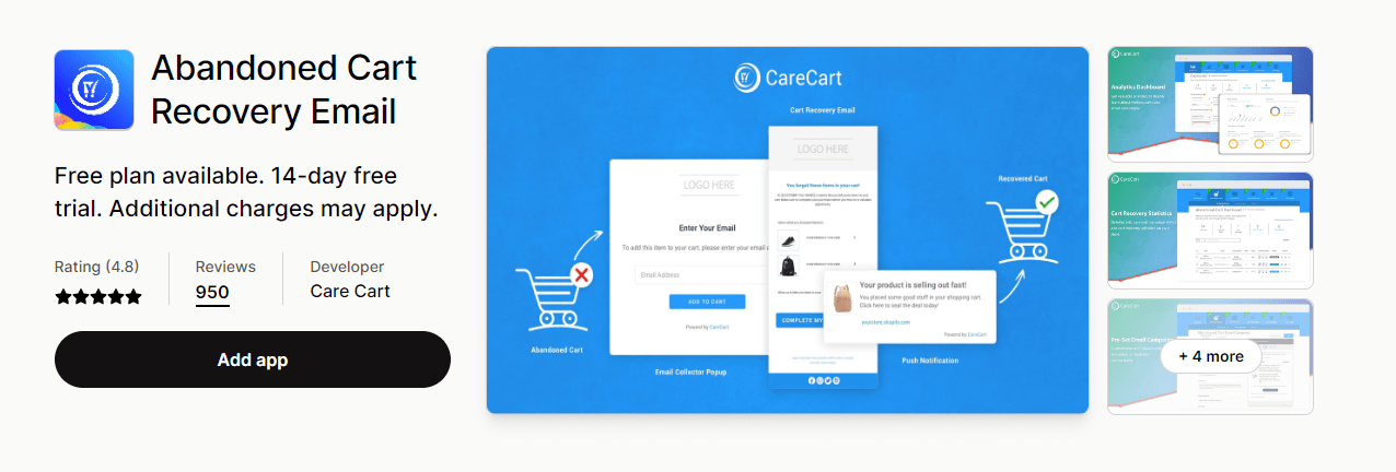 废弃购物车恢复电子邮件