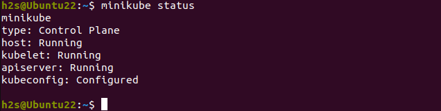 Minikube服务状态