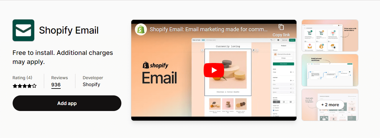 Shopify 电子邮件