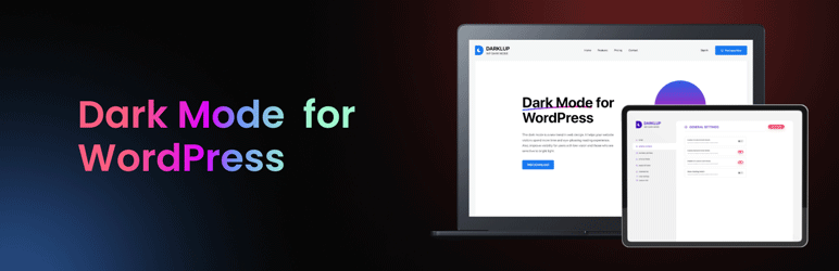 WordPress深色模式插件Darklup