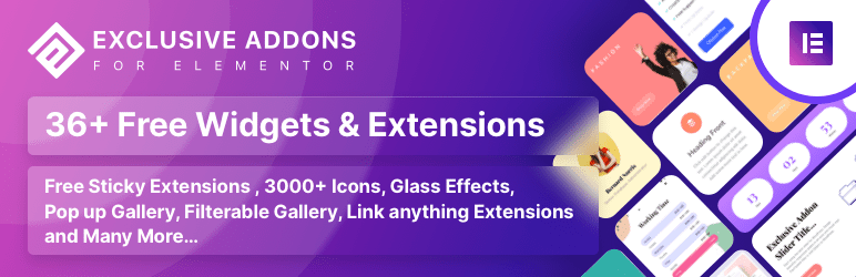 WordPress独家插件Exclusive Addons for Elementor