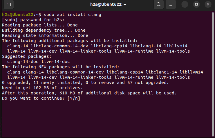 如何在Ubuntu Linux上安装Clang