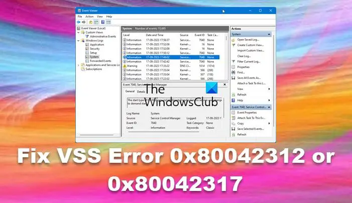 Fix Vss Error 0x80042312 Or 0x80042317 1.jpg
