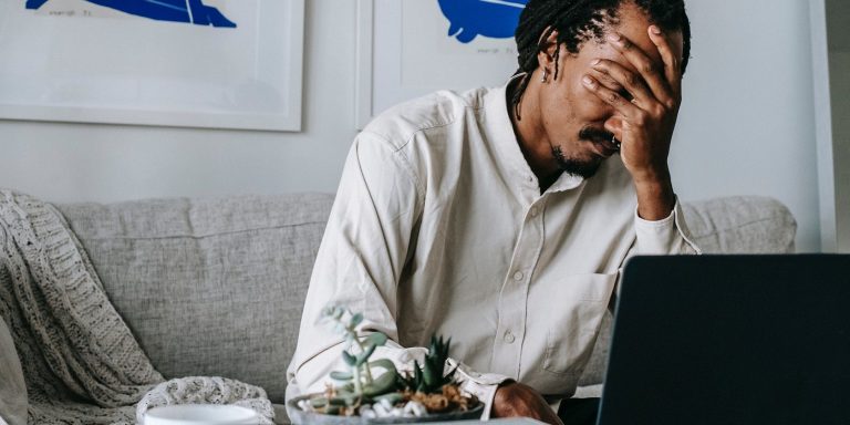 frustrated user