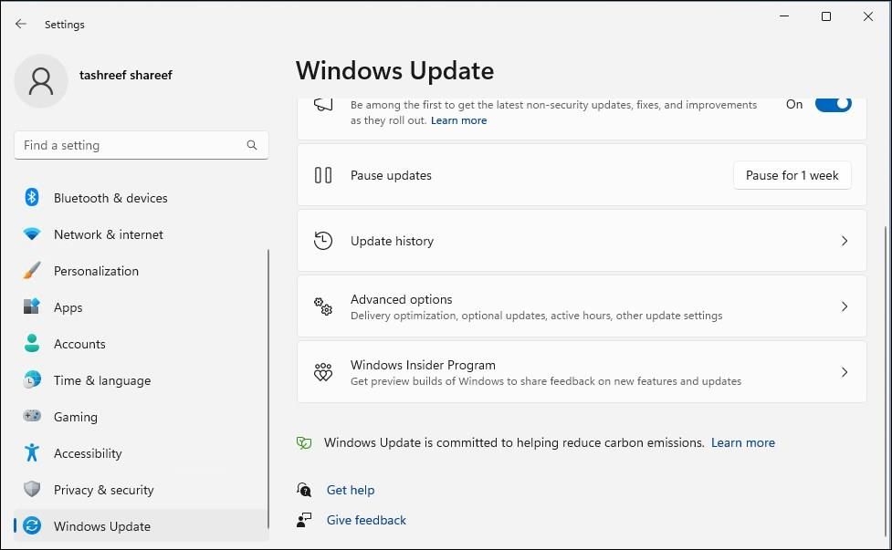 Windows 11 设置 Windows Insider 程序