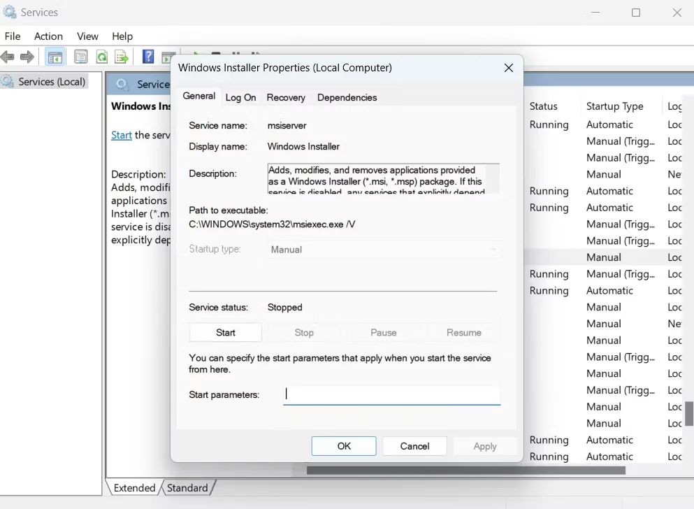 如何修复Windows上安装因错误而提前结束
