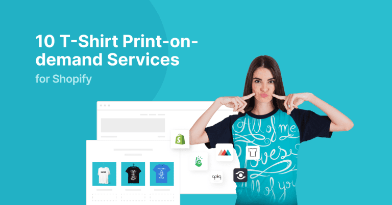 10 T Shirt Print on demand Services for Shopify 1