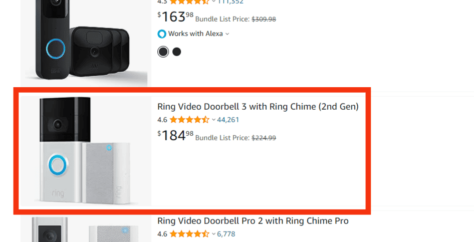 浏览您想购买的商品