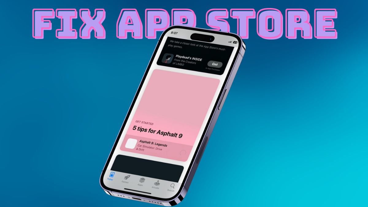 Fix App Store not working iPhone