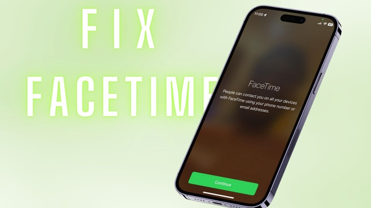 Fix FaceTime Not Working iPhone