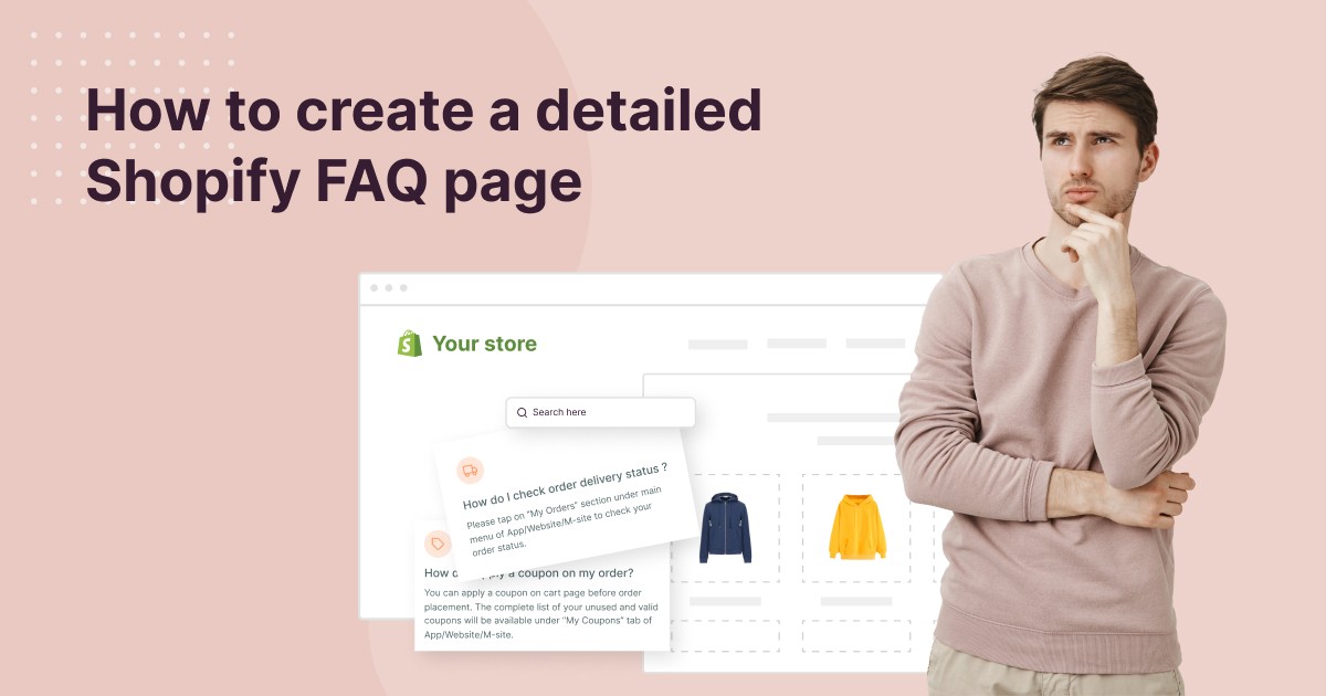 How to create a detailed Shopify FAQ page 1