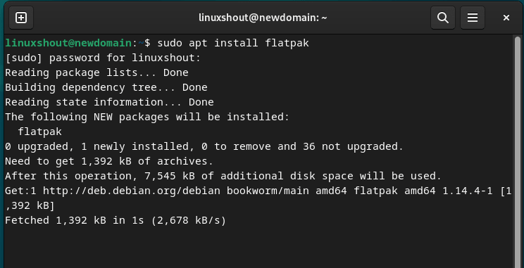 Install Flatpak In Debian 12.png
