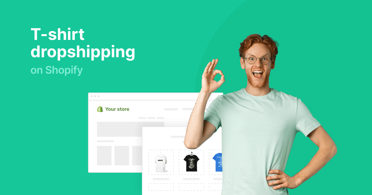 T shirt dropshipping on Shopify 1