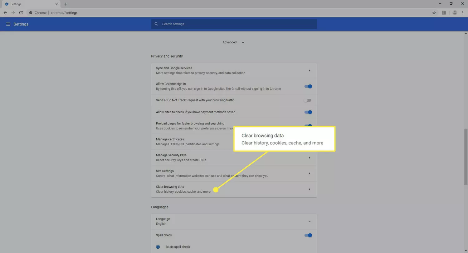 如何清除每个浏览器中的互联网缓存