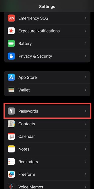 iOS 17 密码设置