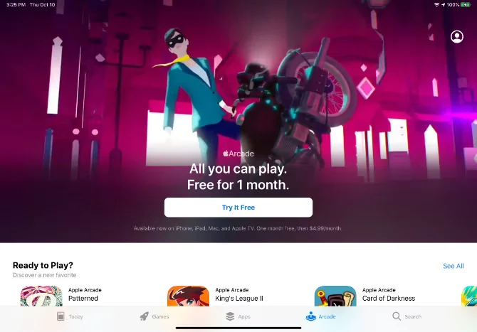 如何开始使用Apple Arcade玩游戏