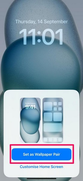 设置壁纸 iPhone ios 17 6