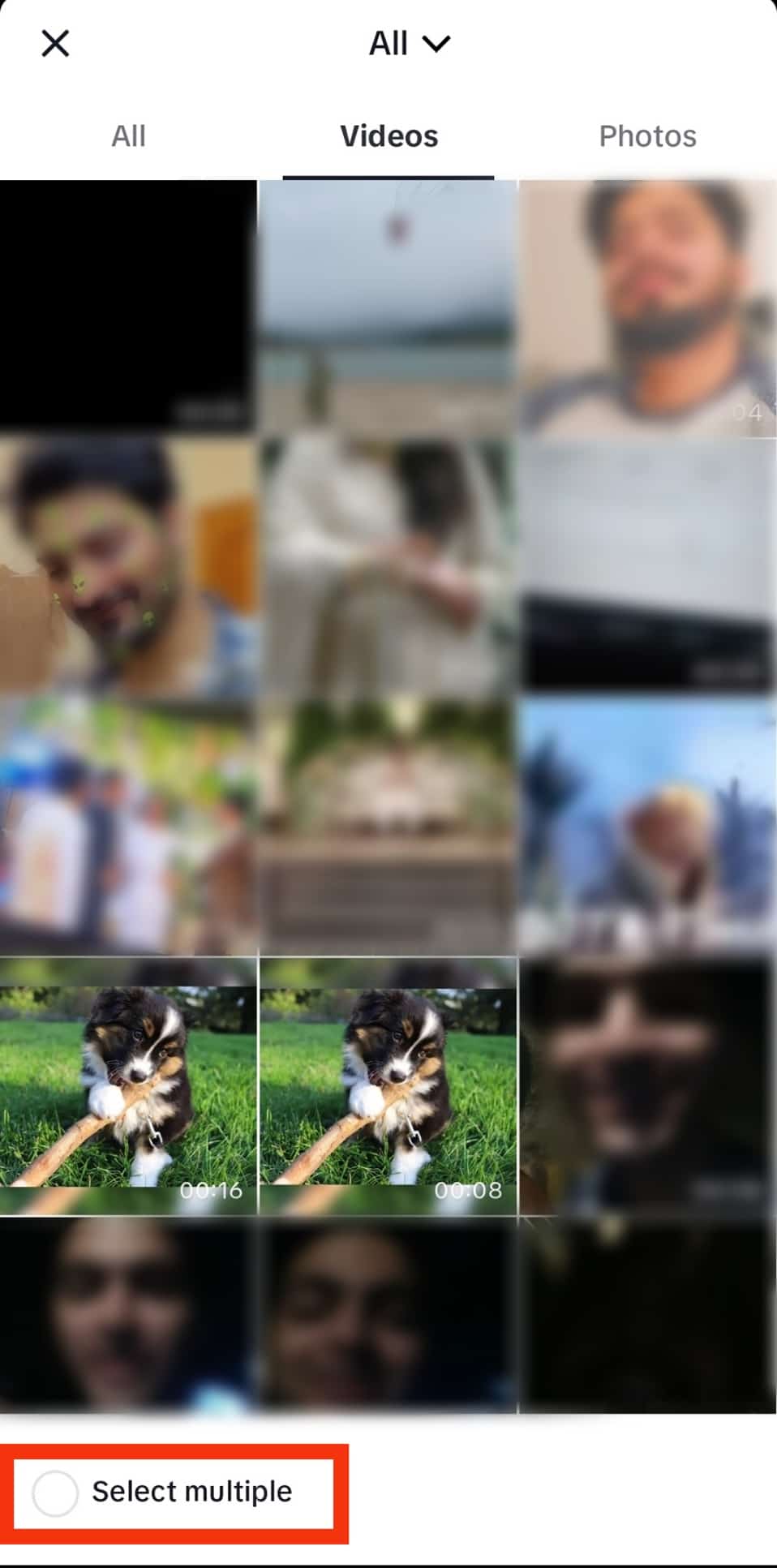 启用选择多个选项