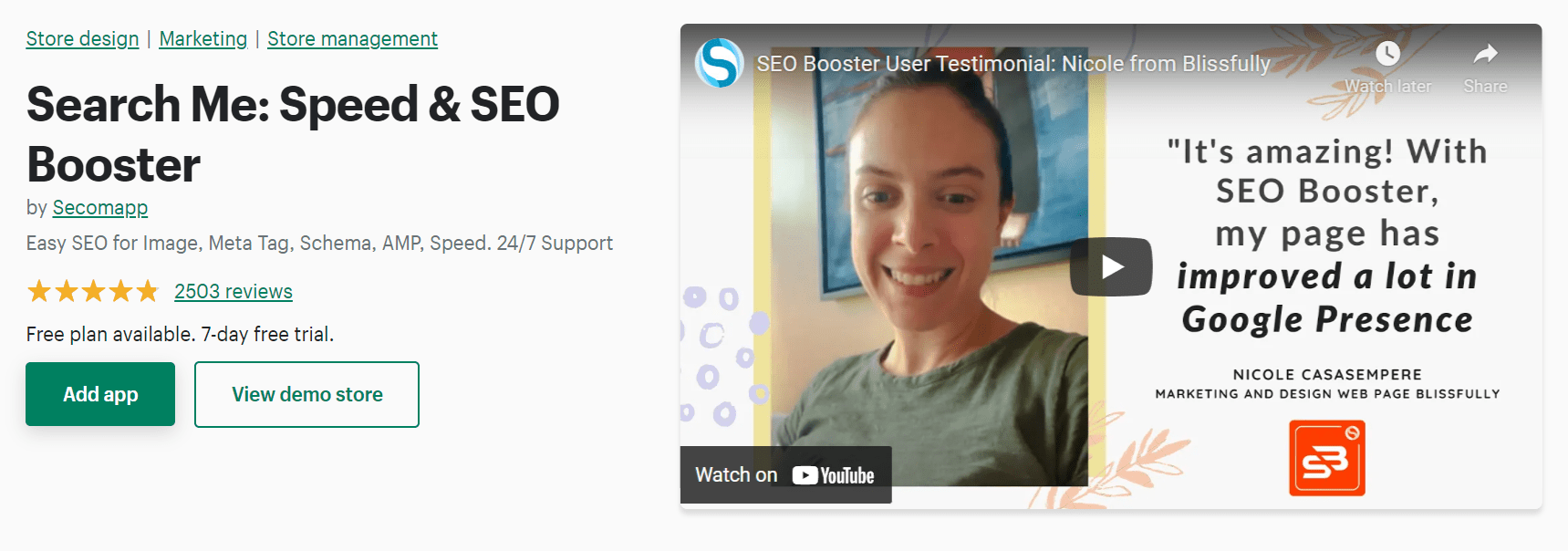 搜索我的 SEO 应用