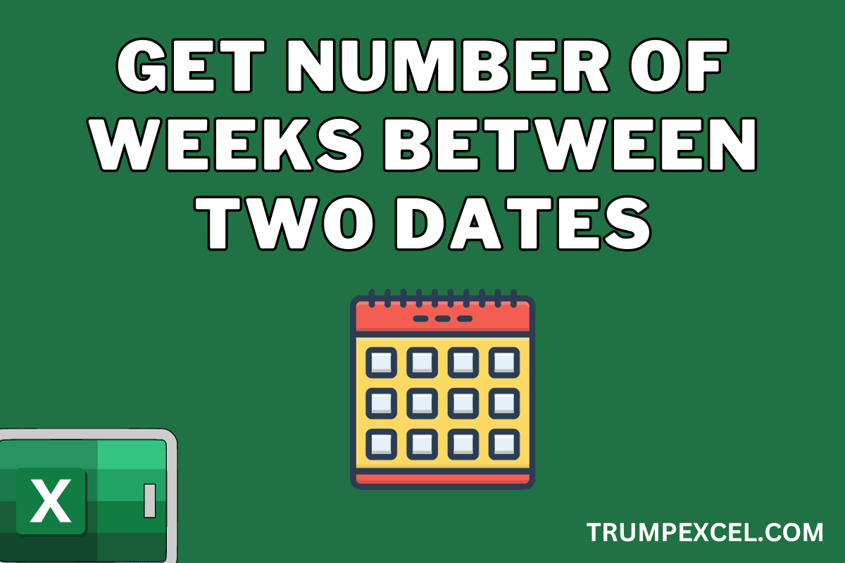 Get Number of Weeks Between Two Dates