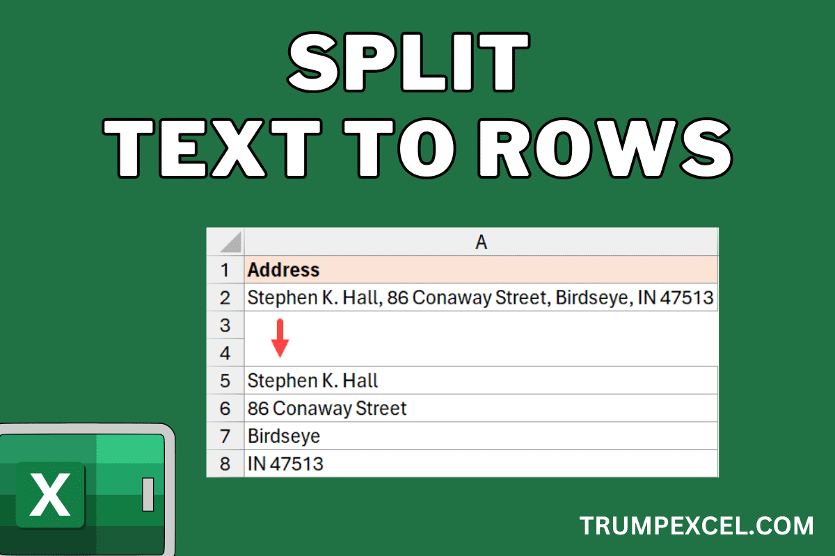 Split Text into Multiple Rows in