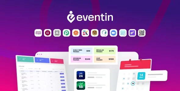 WooCommerce活动管理器插件WP Eventin Pro