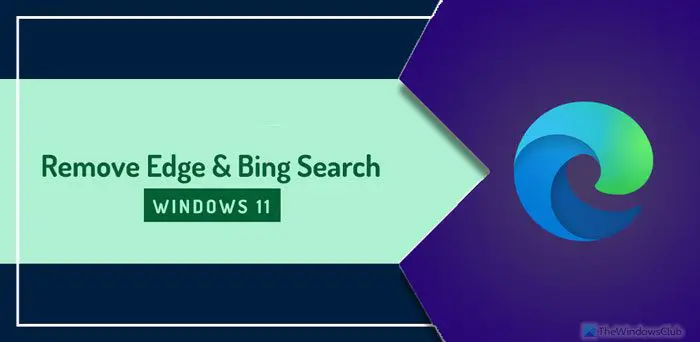 remove edge bing search