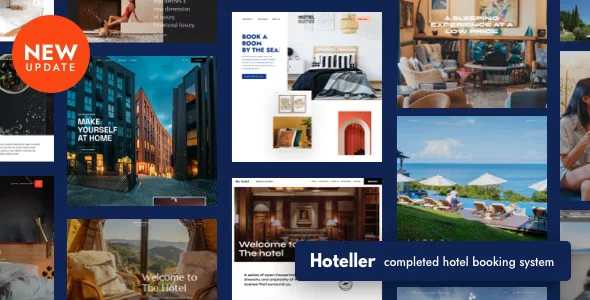 響應式WordPress主題Hoteller Hotel Booking