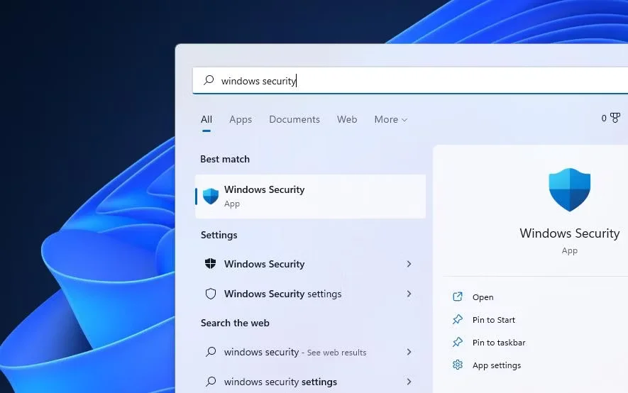 在Windows 11中打开安全应用程序的11种方法
