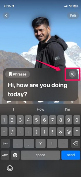 在 iPhone 5 上使用实时语音