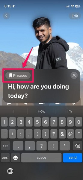 在 iPhone 4 上使用实时语音