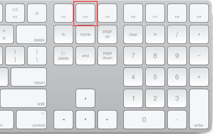 使用短 mac 键盘关闭 Scroll Lock