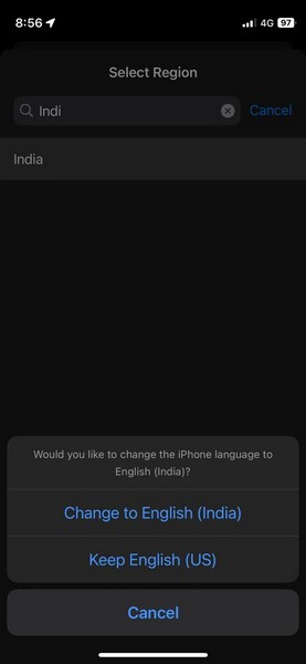 更改语言和区域 iPhone ios 17 6