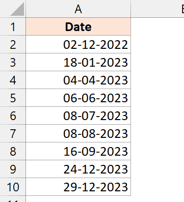 添加一周的日期数据集