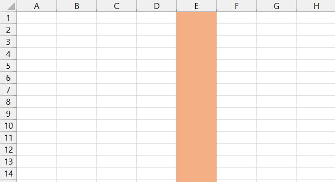 Excel中行与列区别
