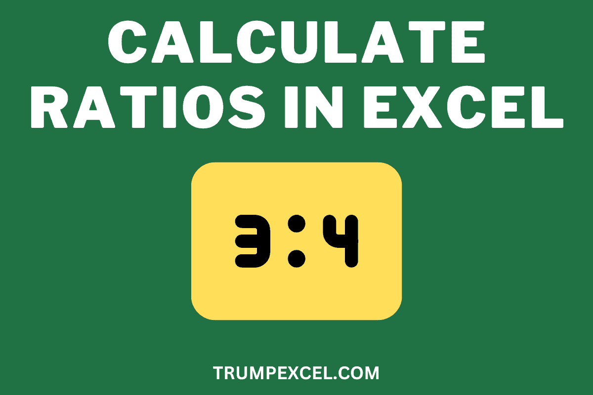 How to Calculate Ratios in