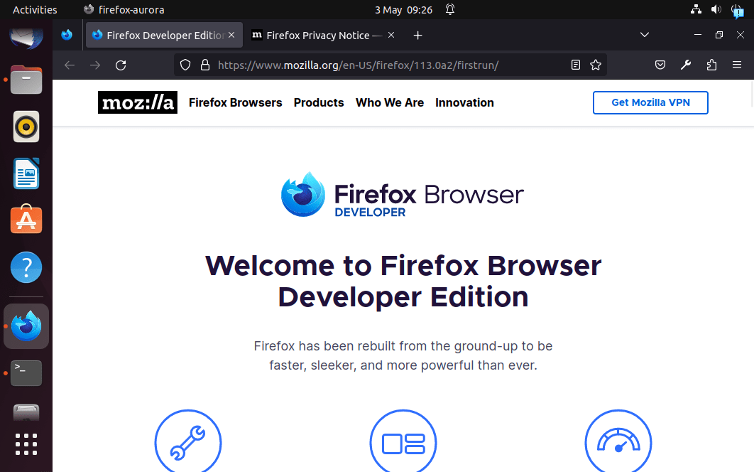 Install Firefox Developer Edition On Ubuntu 22.04 0r 20.04.png
