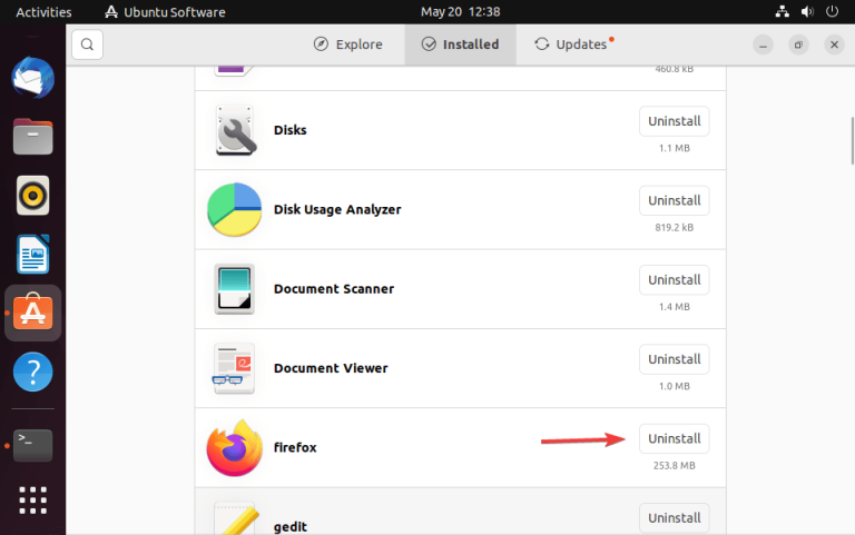 Remove the Package from Ubuntu Software Center
