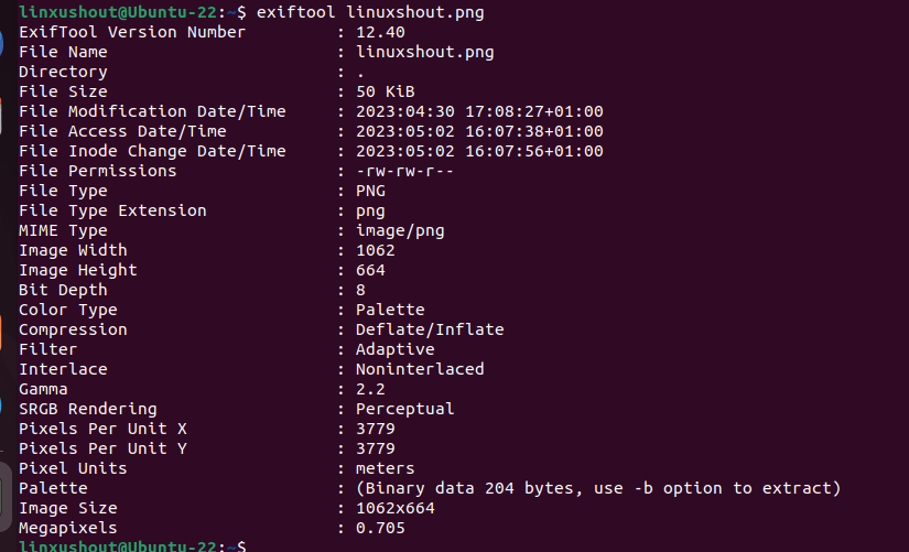 View metadata usign exiftool.png