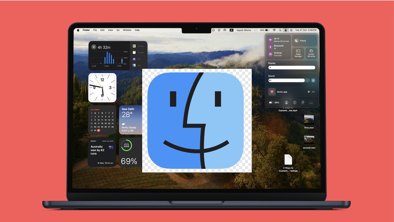 how to set the finder default folder on mac in macos sonoma