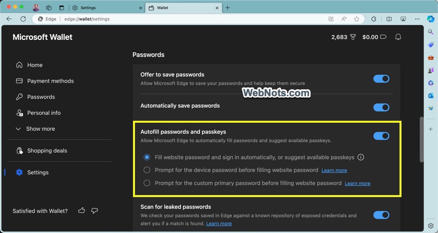 边缘自动填充设置